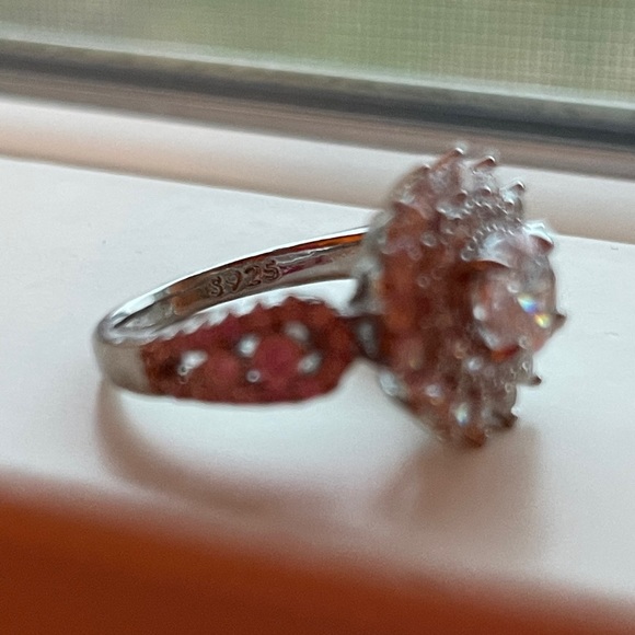 925 Silver Rings for Women Fashion White Sapphire - Picture 7 of 7